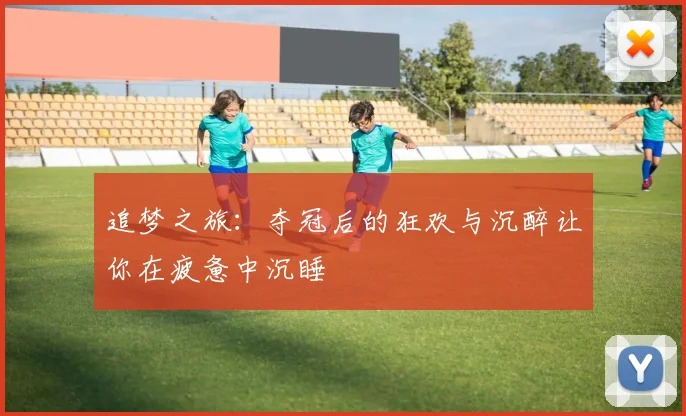 追梦之旅：夺冠后的狂欢与沉醉让你在疲惫中沉睡